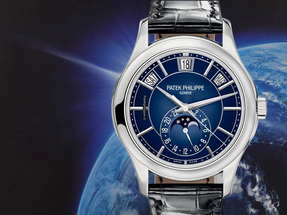 Patek Philippe Annual Calendar 5205g-013 40MM White Gold Case Automatic