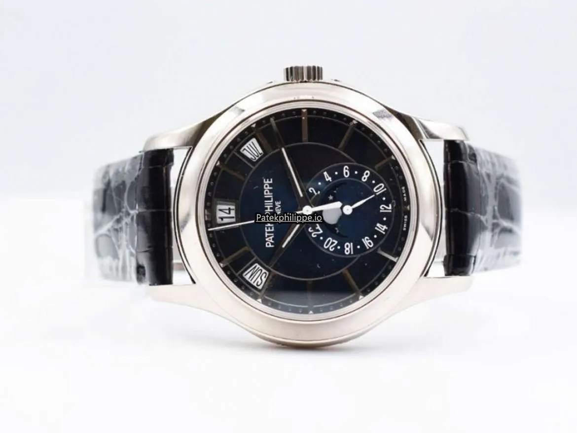Alternative view of Patek Philippe Annual Calendar 5205g-013 40MM White Gold Case Automatic