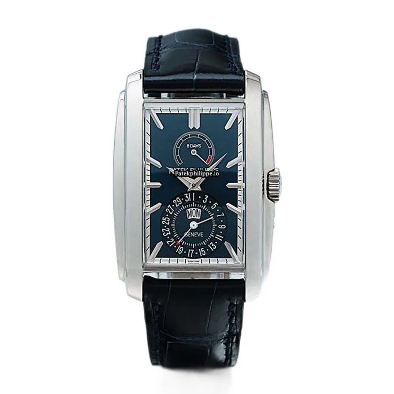 Patek Philippe Gondolo 5200g-001 32.4x46.9MM White Gold Case Manual Winding