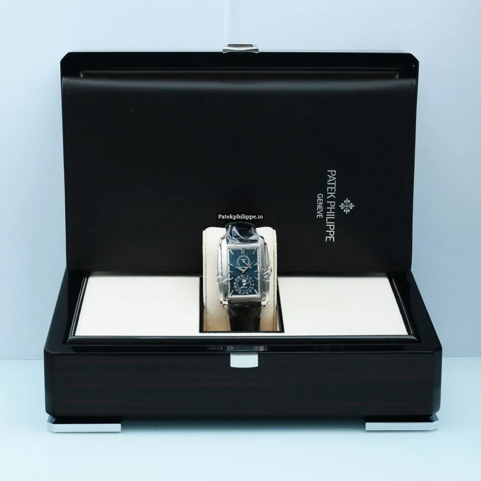 Alternative view of Patek Philippe Gondolo 5200g-001 32.4x46.9MM White Gold Case Manual Winding