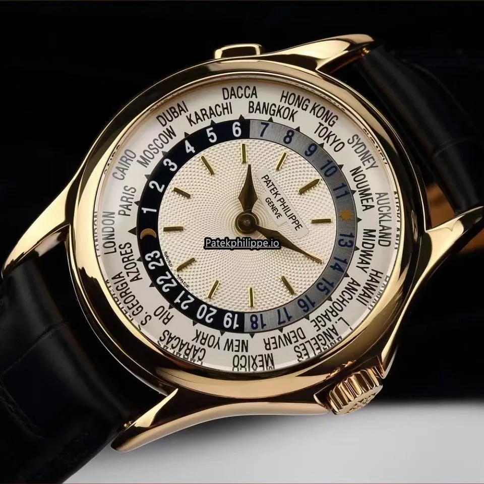Patek Philippe Complications 5110j 37MM Yellow Gold Case Automatic Movement