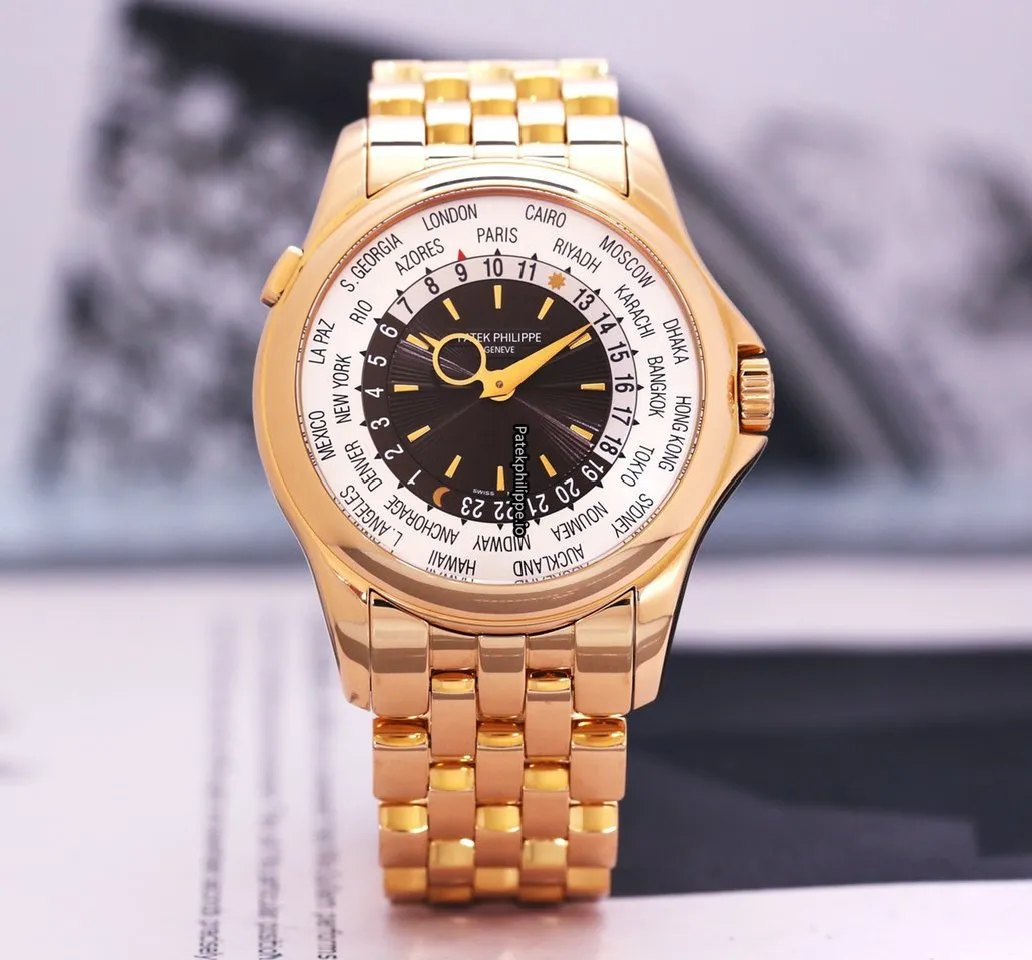Patek Philippe Complications 5130/1r Rose Gold Case Automatic Movement