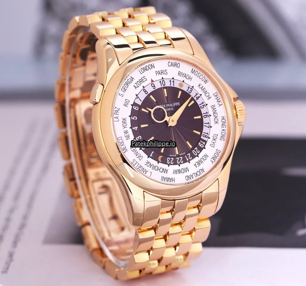 Alternative view of Patek Philippe Complications 5130/1r Rose Gold Case Automatic Movement