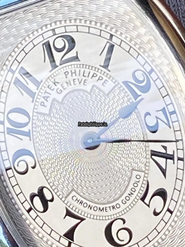 Patek Philippe Gondolo 5098p-001 32x42MM Platinum Case Manual Winding