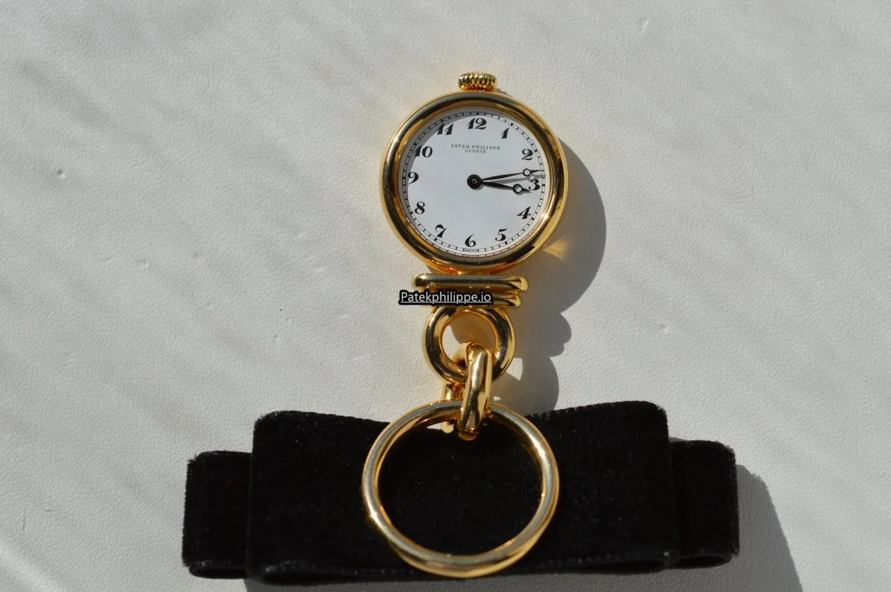 Alternative view of Patek Philippe 4760 25MM Yellow Gold Case Quartz