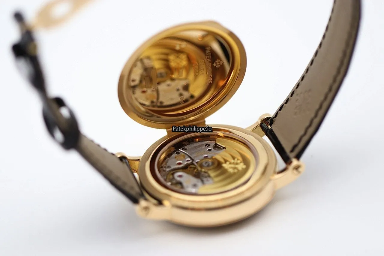 Alternative view of Patek Philippe Perpetual Calendar 5159r-001 38MM Rose Gold Case Automatic