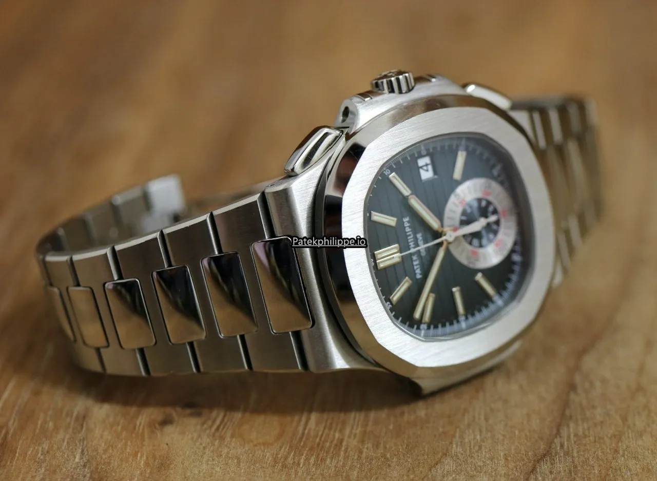 Alternative view of Patek Philippe Nautilus 5980/1a-001 40.5x44MM Steel Case Automatic