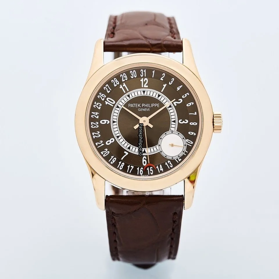 Patek Philippe Calatrava 6000r-001 37MM Rose Gold Case Automatic