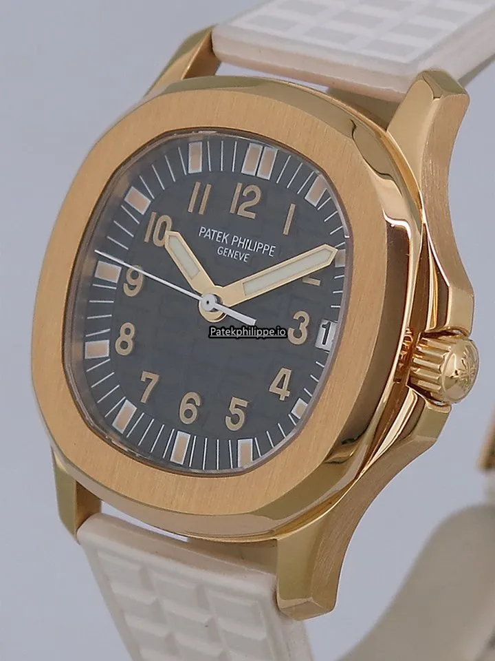 Alternative view of Patek Philippe Aquanaut 5066j 36MM Yellow Gold Case Automatic