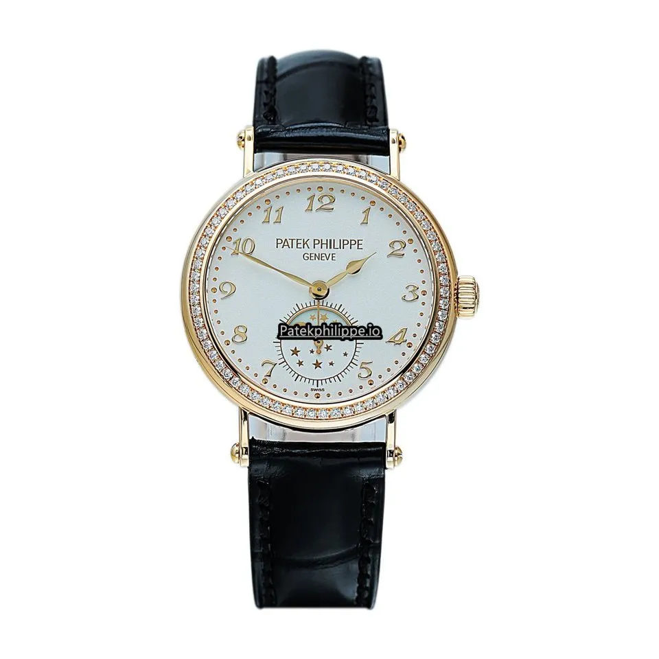 Patek Philippe Complications 7121j-001 33MM Yellow Gold Case Manual Winding