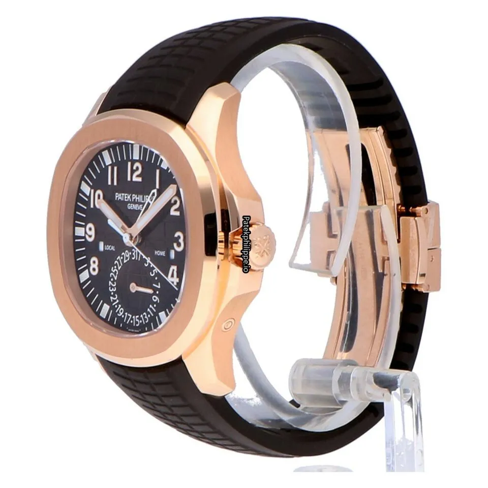 Alternative view of Patek Philippe Aquanaut 5164r-001 40.8MM Rose Gold Case Automatic