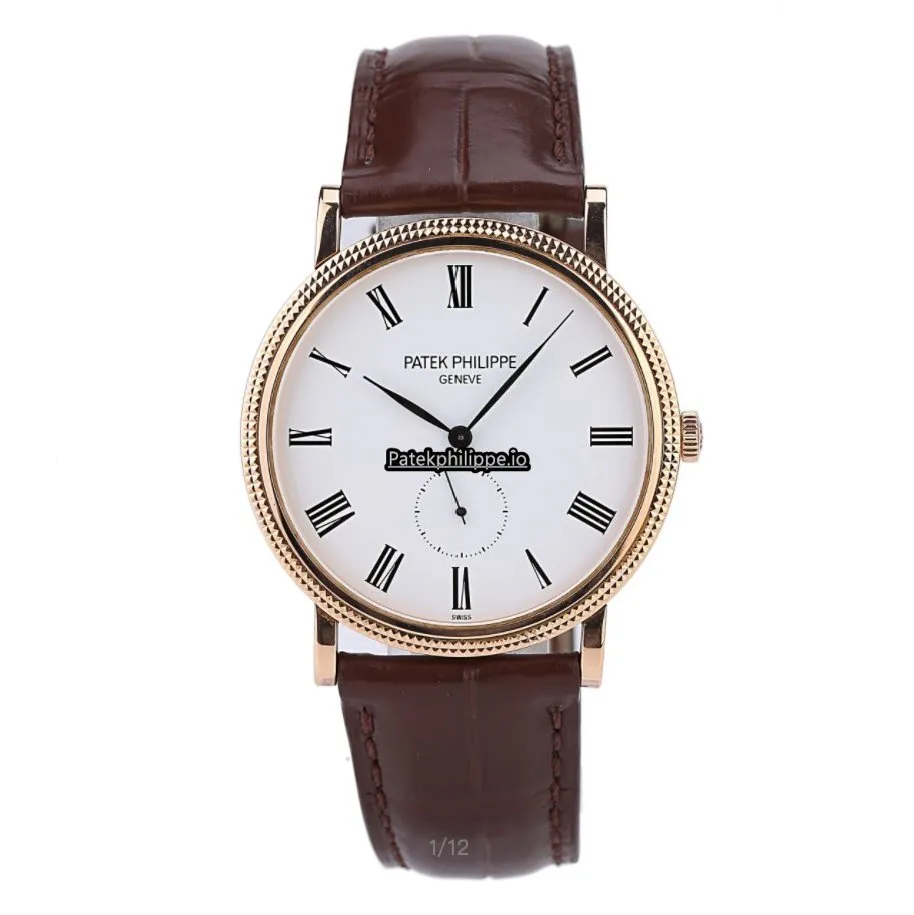 Alternative view of Patek Philippe Calatrava 5119r-001 36MM Rose Gold Case Manual Winding