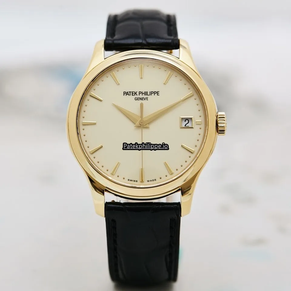 Patek Philippe Calatrava 5227j 39MM Yellow Gold Case Automatic