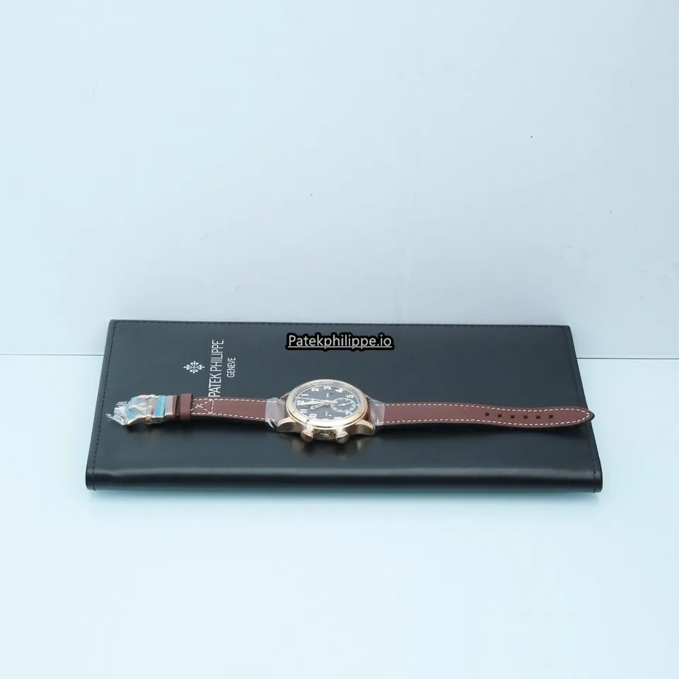 Alternative view of Patek Philippe Travel Time 7234r-001 37.5MM Rose Gold Case Automatic