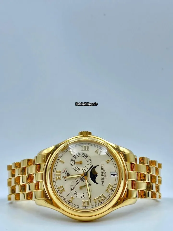 Patek Philippe Annual Calendar 5036j 37MM Yellow Gold Case Automatic