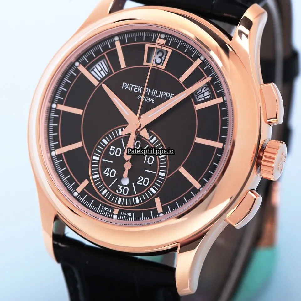 Alternative view of Patek Philippe Annual Calendar 5905r-001 42MM Rose Gold Case Automatic