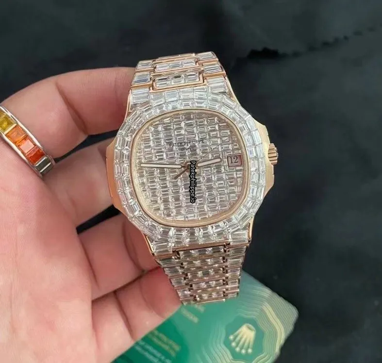 Patek Philippe Nautilus 5719r 40MM Rose Gold Case Automatic