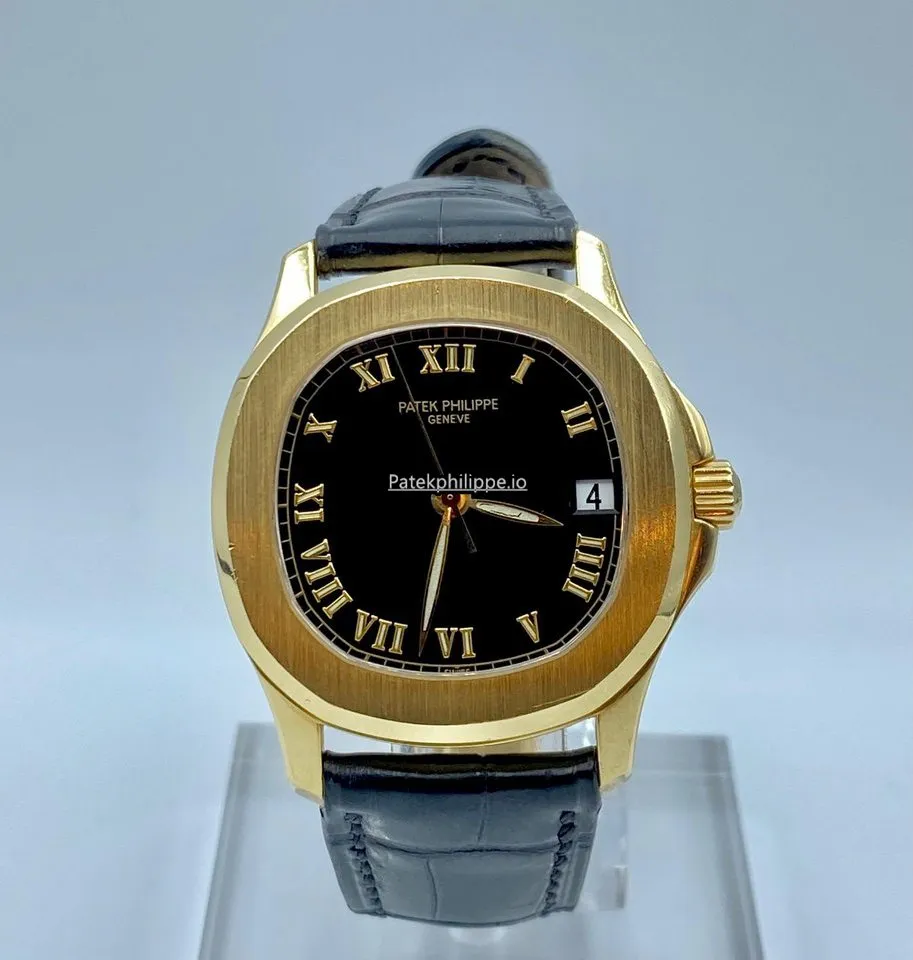 Alternative view of Patek Philippe Aquanaut 5060j 35MM Yellow Gold Case Automatic