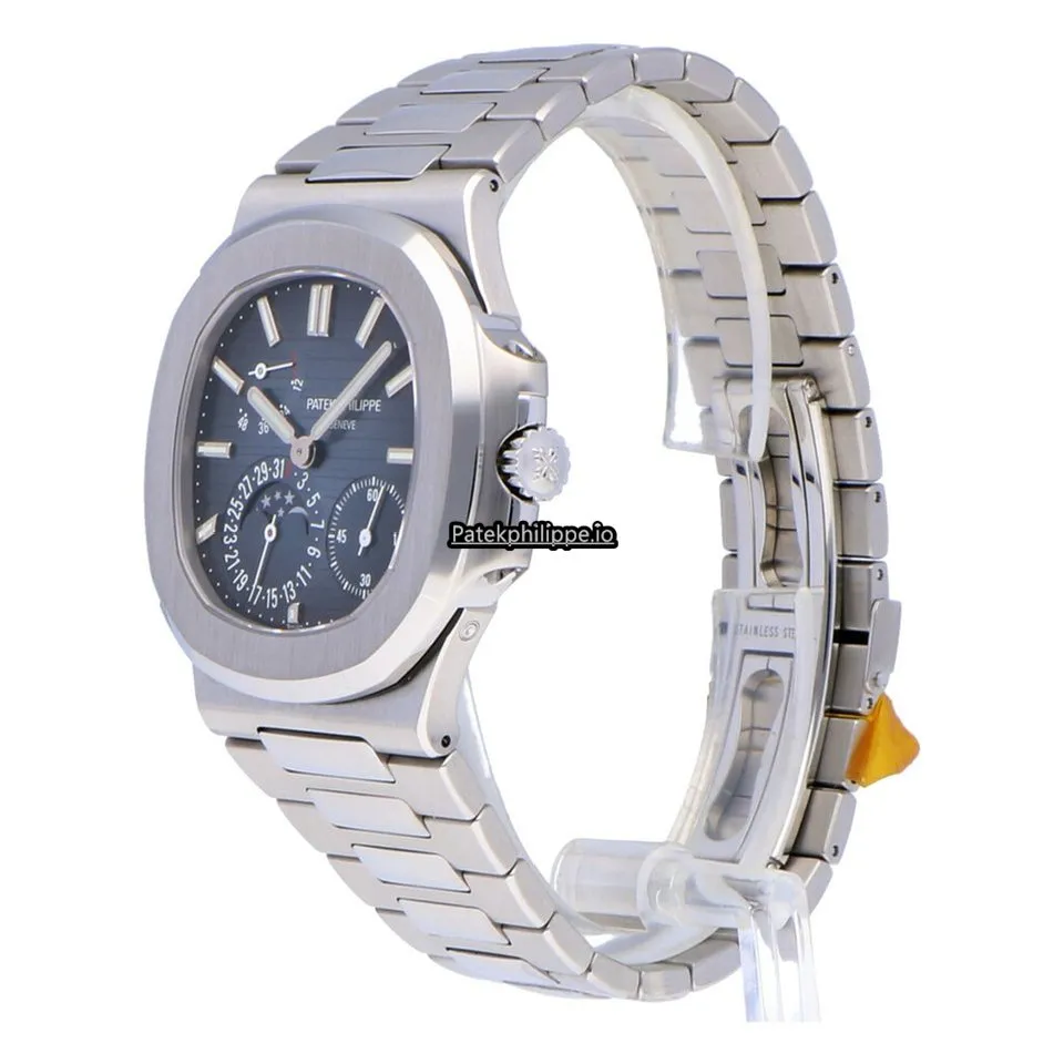 Alternative view of Patek Philippe Nautilus 5712/1a-001 40x38MM Steel Case Automatic