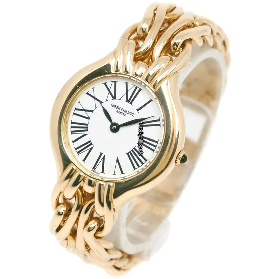 Alternative view of Patek Philippe 4836 29x27MM Yellow Gold Case Quartz