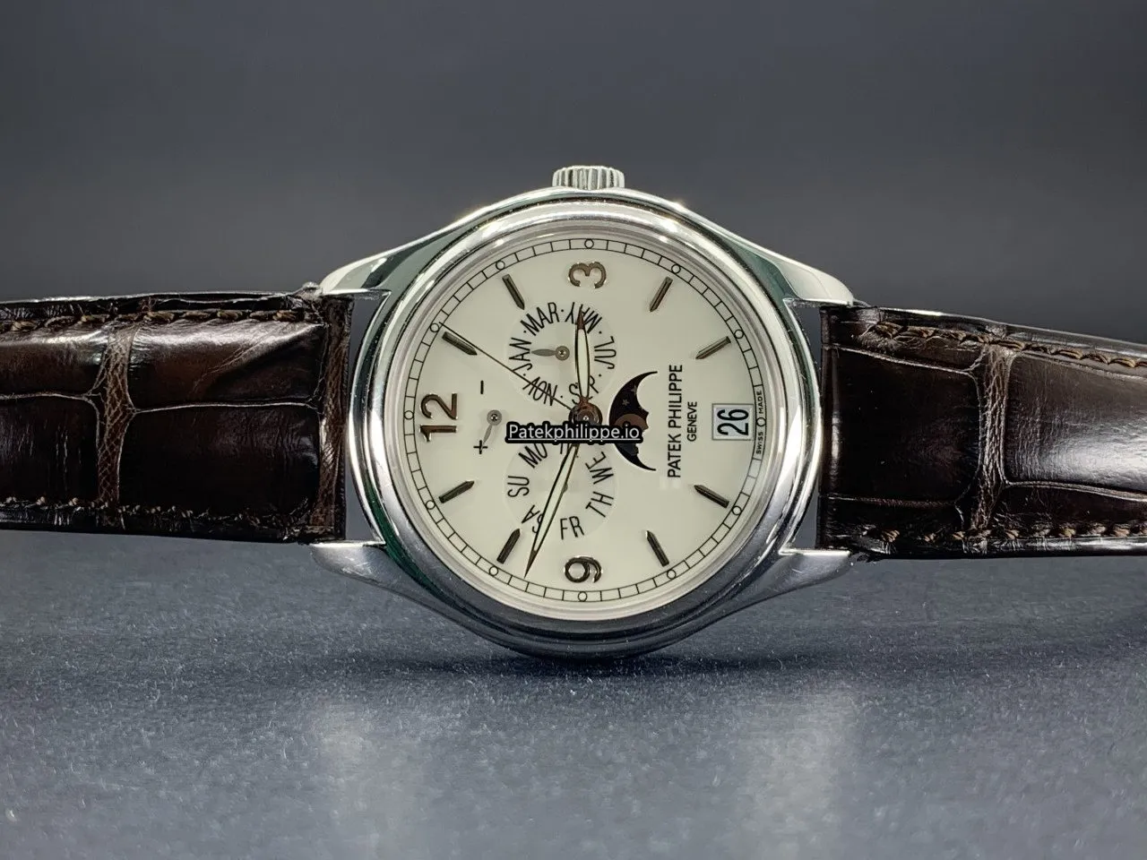 Patek Philippe Annual Calendar 5146g-001 39MM White Gold Case Automatic