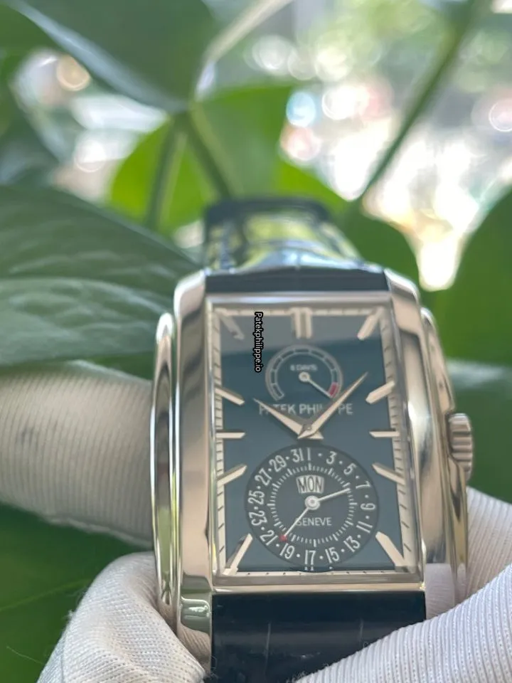 Alternative view of Patek Philippe Gondolo 5200g-001 32.4x46.9MM White Gold Case Manual Winding