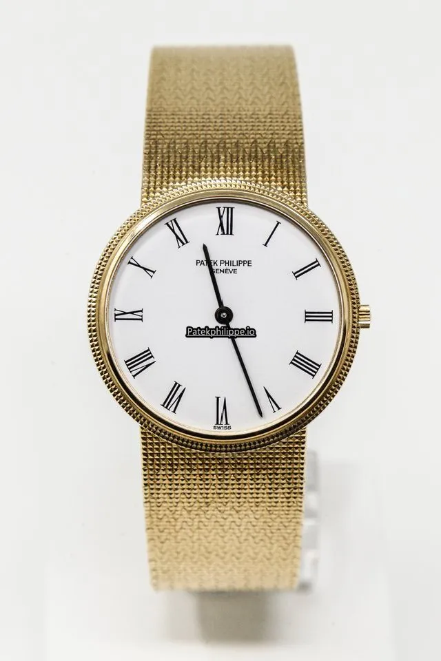 Patek Philippe Calatrava Jan-44 Yellow Gold Case Quartz
