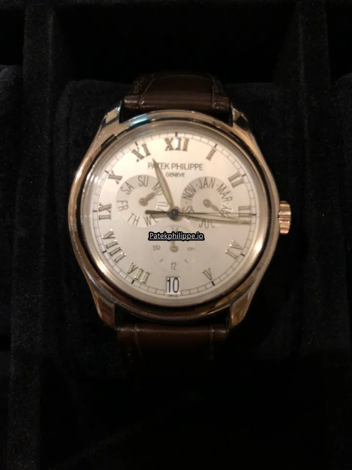 Patek Philippe Annual Calendar 5035g 37MM White Gold Case Automatic