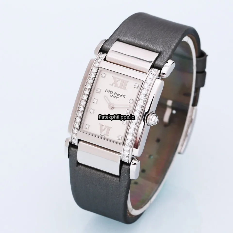 Alternative view of Patek Philippe Twenty-4 4920g-010 25x30MM White Gold Case Quartz