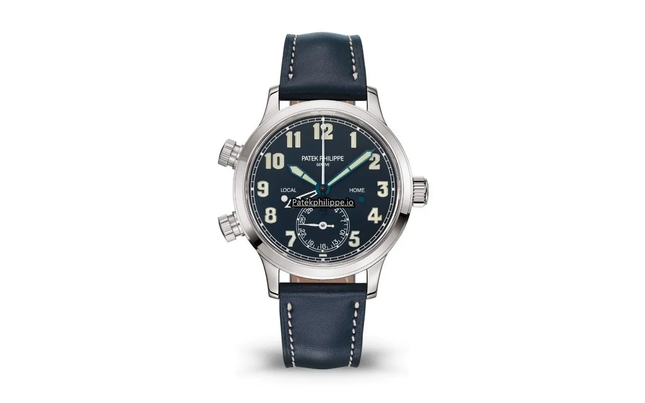 Patek Philippe Travel Time 7234g-001 37.5MM White Gold Case Automatic