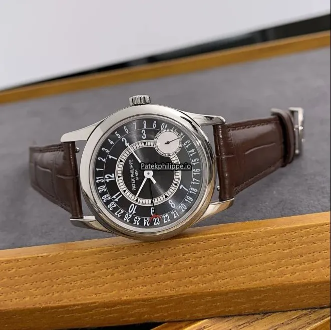 Patek Philippe Calatrava 6000g-001 37MM White Gold Case Automatic