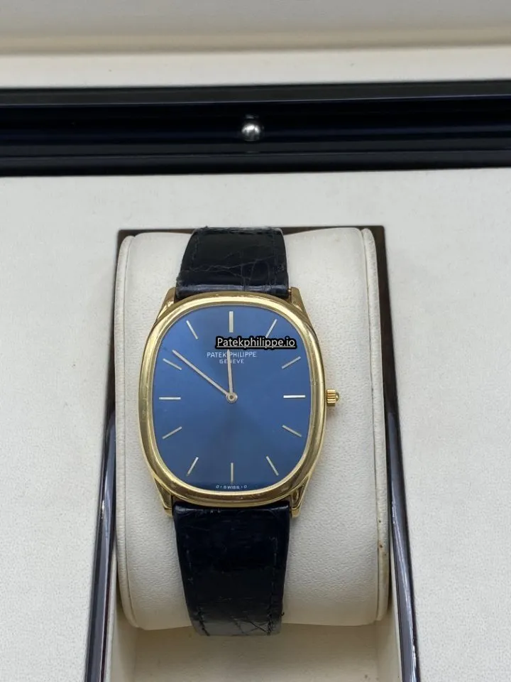 Alternative view of Patek Philippe Golden Ellipse 3771 31MM Yellow Gold Case Automatic