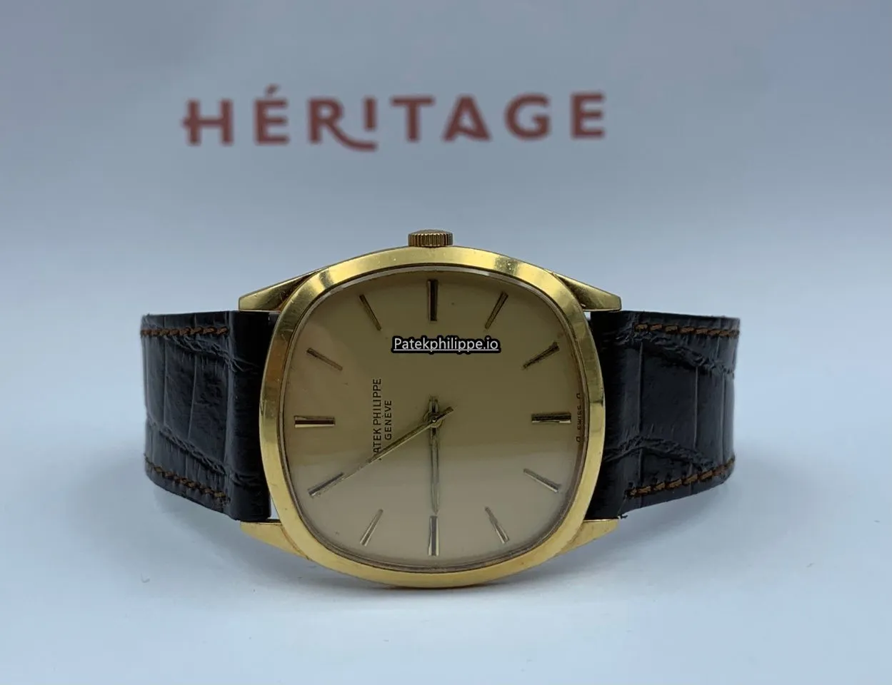 Patek Philippe Golden Ellipse 3544 33MM Yellow Gold Case Manual Winding
