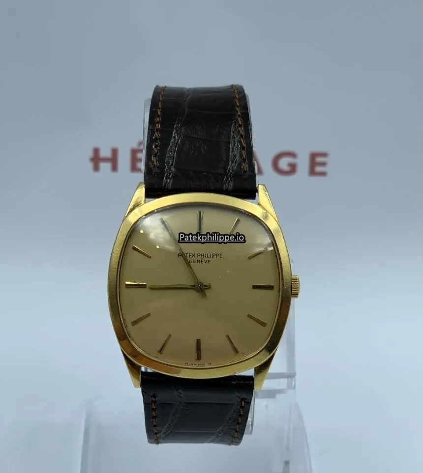 Alternative view of Patek Philippe Golden Ellipse 3544 33MM Yellow Gold Case Manual Winding