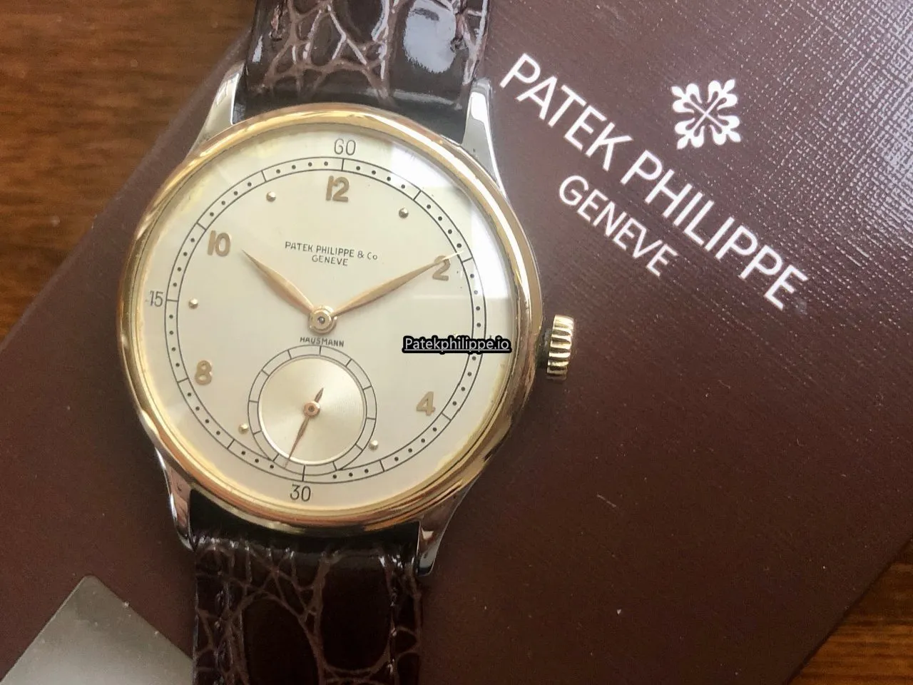 Patek Philippe Chronograph 530 36MM Gold/steel Case Manual Winding