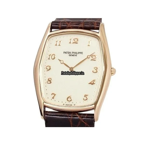 Patek Philippe Gondolo 3842r 31x28MM Red Gold Case Manual Winding