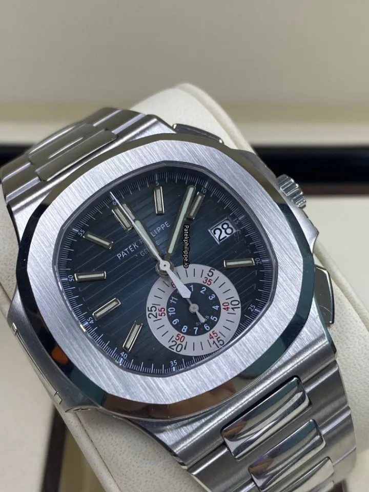 Alternative view of Patek Philippe Nautilus 5980/1a-001 40.5x44MM Steel Case Automatic
