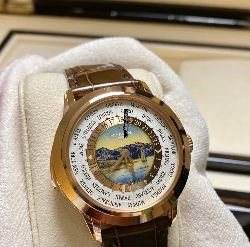 Patek Philippe Grand Complications 5531r-012 Rose Gold Case Automatic