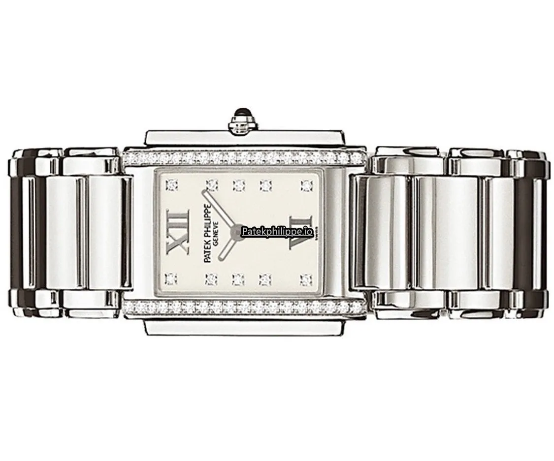 Patek Philippe Twenty-4 4910/10a-011 25x30MM Steel Case Quartz