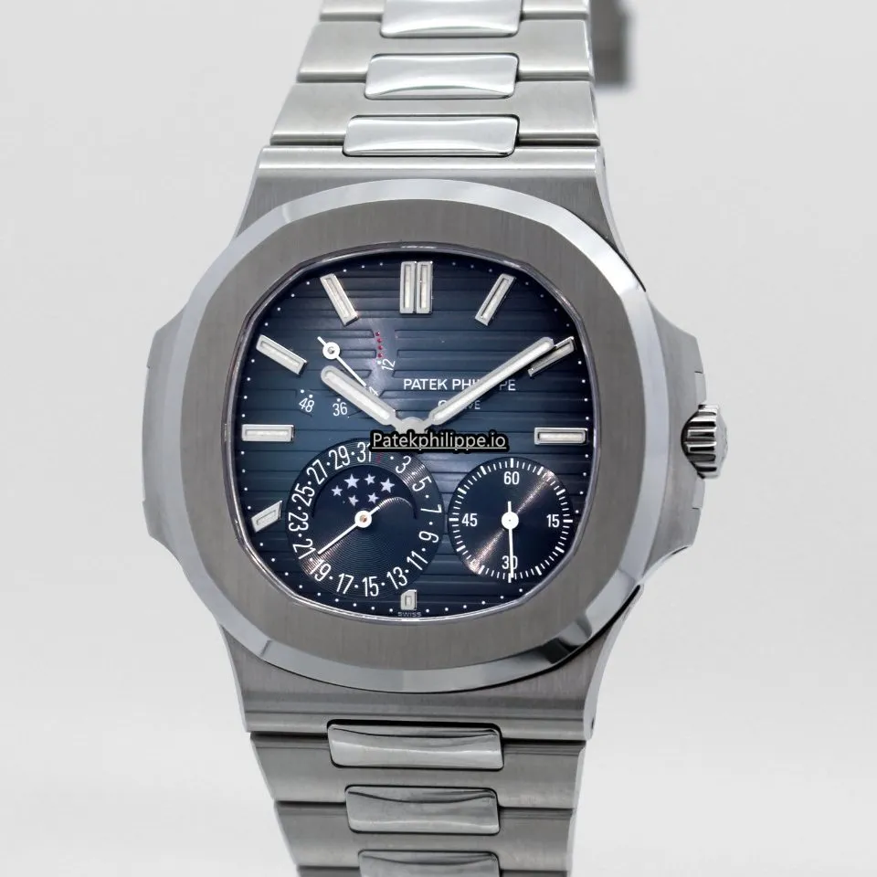 Alternative view of Patek Philippe Nautilus 5712/1a-001 40x38MM Steel Case Automatic