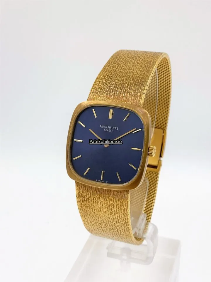 Alternative view of Patek Philippe Golden Ellipse 3566 28MM Yellow Gold Case Manual Winding
