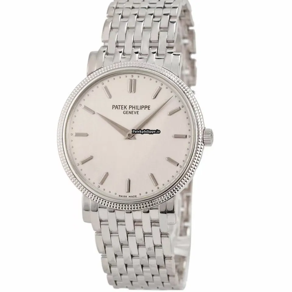 Alternative view of Patek Philippe Calatrava 5120/1g White Gold Case Automatic