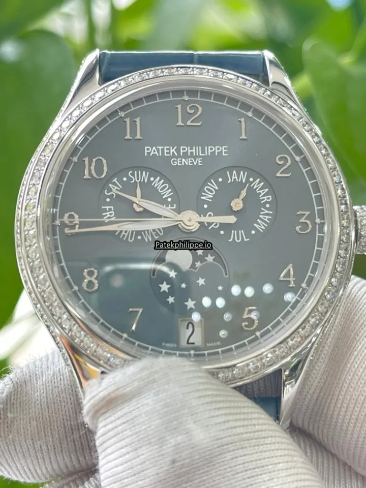 Alternative view of Patek Philippe Annual Calendar 4947g-001 38MM White Gold Case Automatic