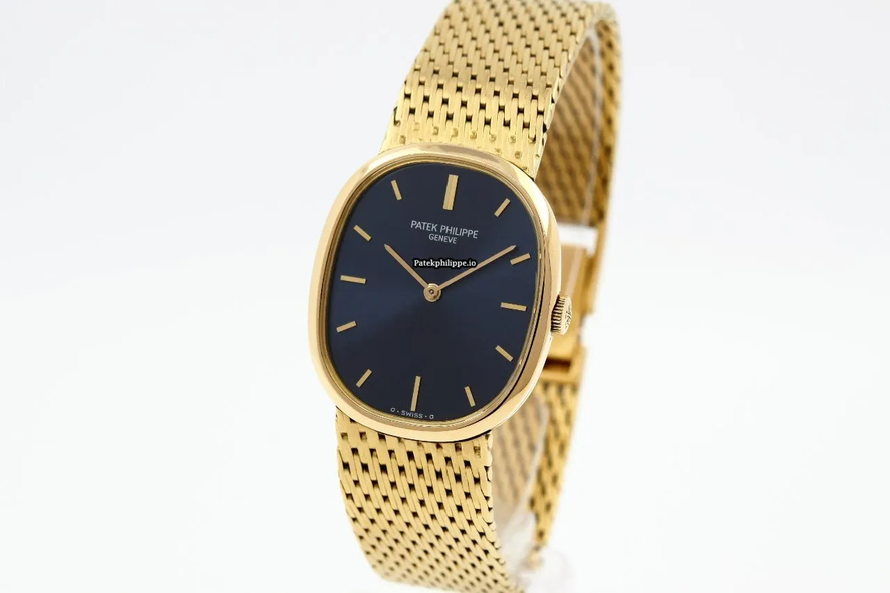 Alternative view of Patek Philippe Golden Ellipse Jan-48 27x32MM Yellow Gold Case Manual Winding