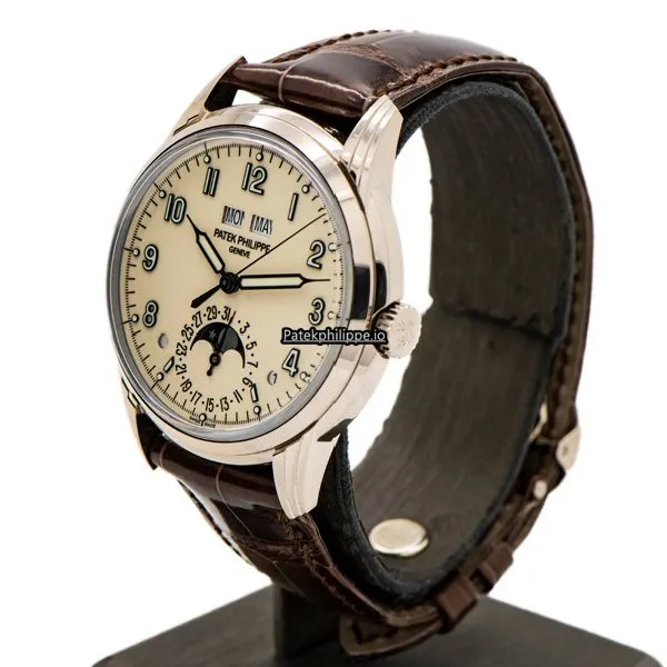 Alternative view of Patek Philippe Perpetual Calendar 5320g-001 40MM White Gold Case Automatic