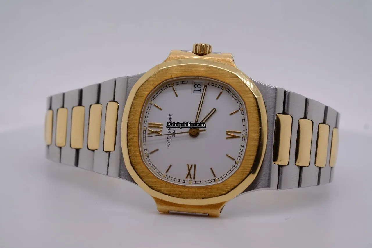 Patek Philippe Nautilus Jan-00 37MM Gold/steel Case Automatic
