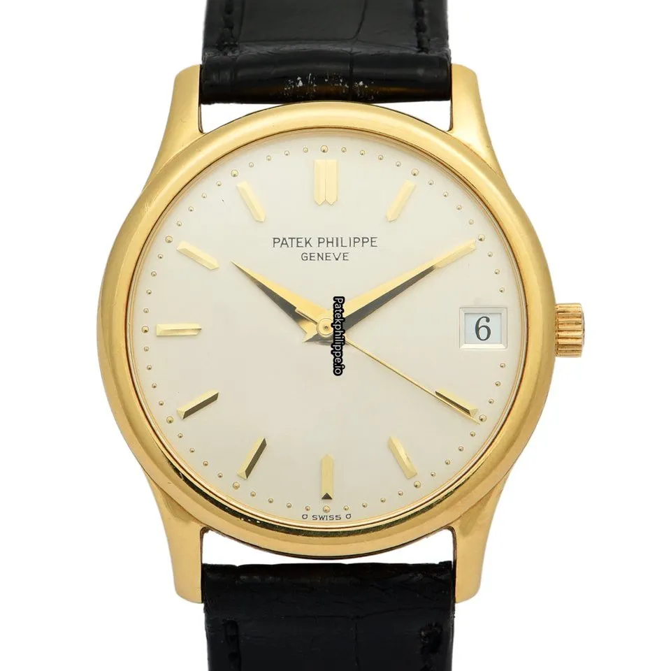 Patek Philippe Calatrava 3998j 34MM Yellow Gold Case Automatic