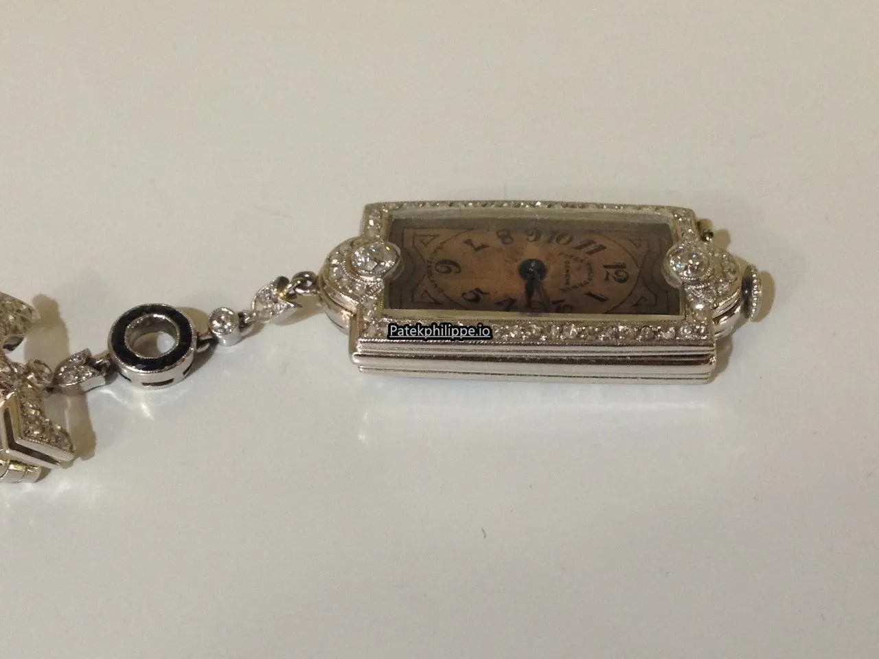 Alternative view of Patek Philippe Vintage Platinum Case Manual Winding