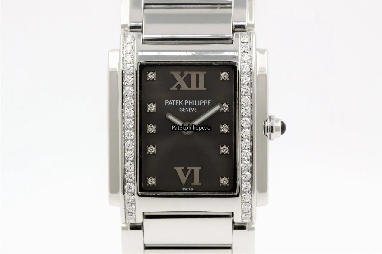 Patek Philippe Twenty-4 4910/10a-010 25x30MM Steel Case Quartz