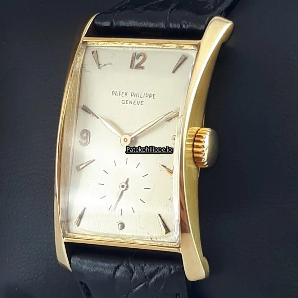 Alternative view of Patek Philippe 1593 41x25MM Yellow Gold Case Manual Winding